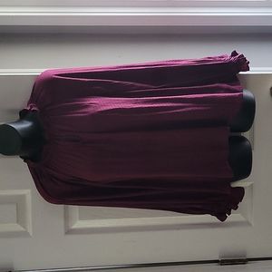 Madewell women's top purple size XXL